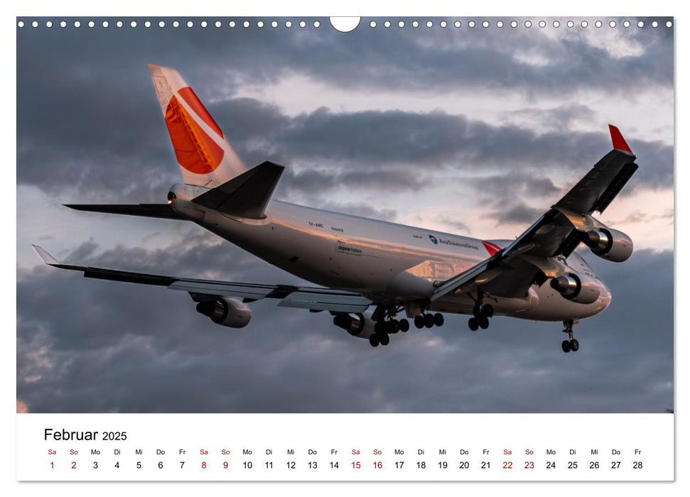 Boeing 747 Kalender (CALVENDO Wandkalender 2025)