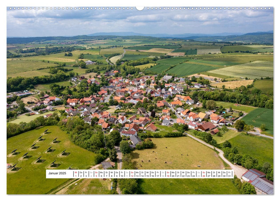 Die Ringgau Dörfer (CALVENDO Wandkalender 2025)