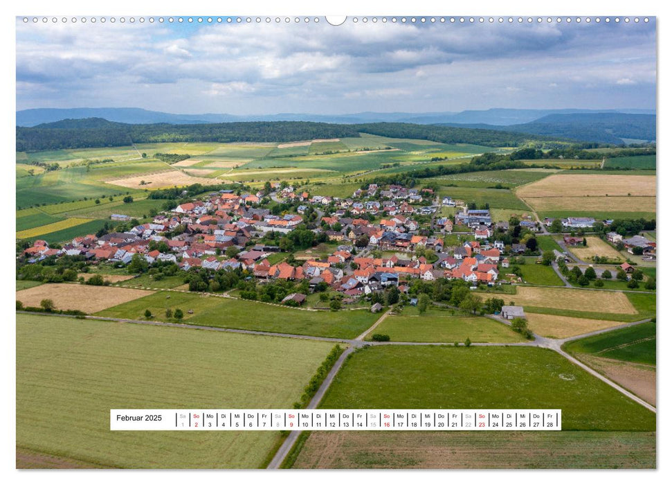 Die Ringgau Dörfer (CALVENDO Wandkalender 2025)