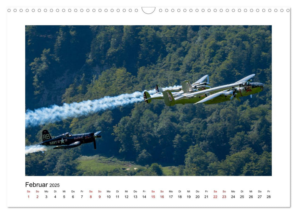 Zigairmeet Airshow Hightlights Kalender (CALVENDO Wandkalender 2025)