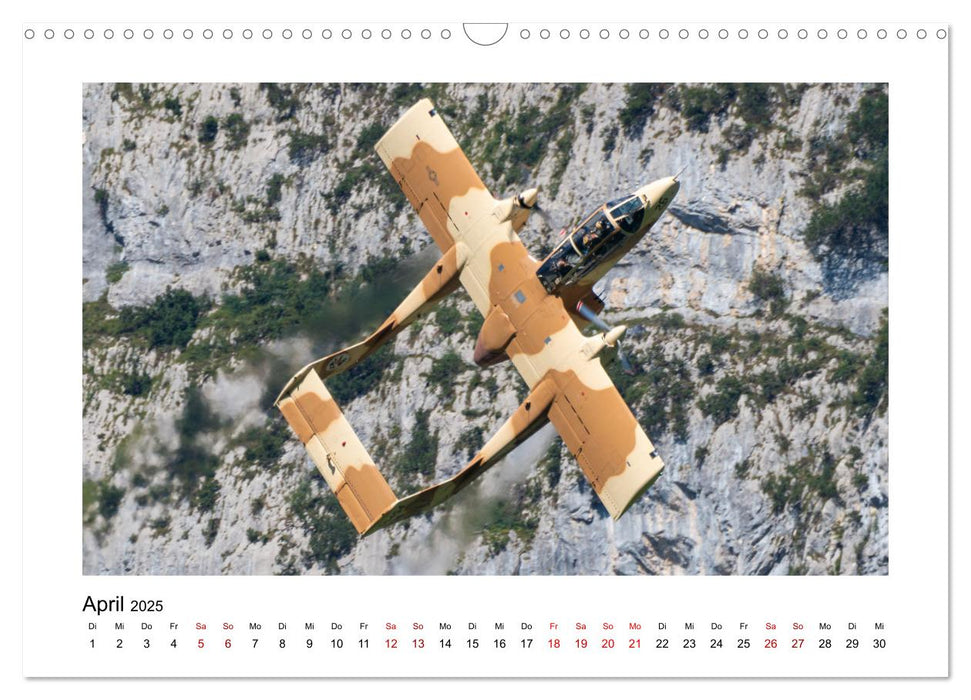 Zigairmeet Airshow Hightlights Kalender (CALVENDO Wandkalender 2025)