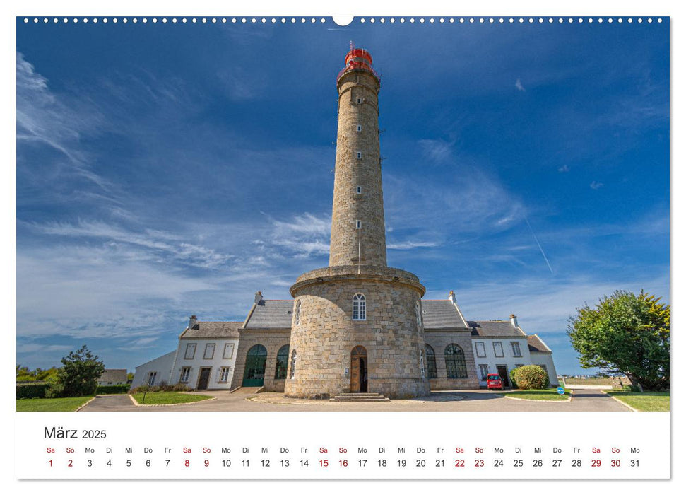 Die Bretagne - Traumpfade (CALVENDO Premium Wandkalender 2025)