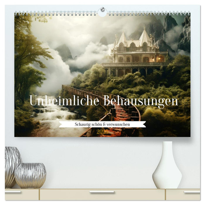 Unheimliche Behausungen (CALVENDO Premium Wandkalender 2025)