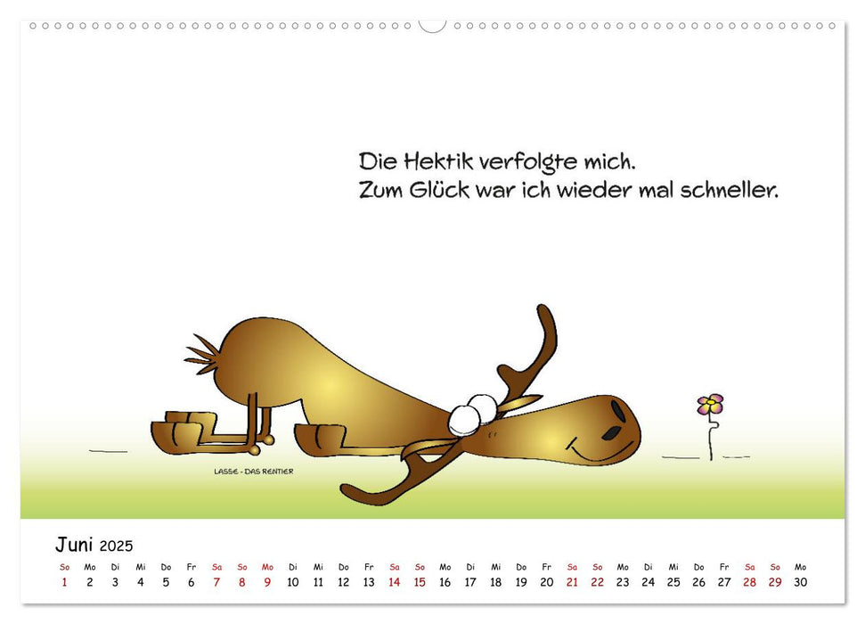 Rentierisches (CALVENDO Wandkalender 2025)