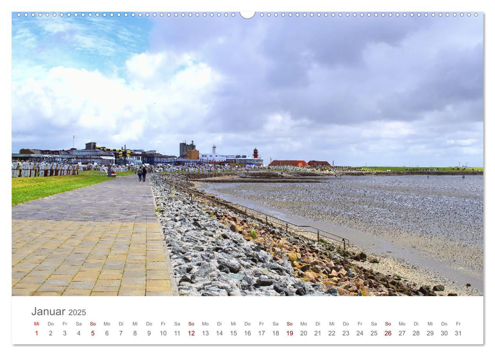 Mein Büsum - Das wunderschöne Nordseeheilbad in Schleswig-Holstein (CALVENDO Wandkalender 2025)