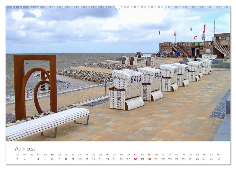 Mein Büsum - Das wunderschöne Nordseeheilbad in Schleswig-Holstein (CALVENDO Wandkalender 2025)