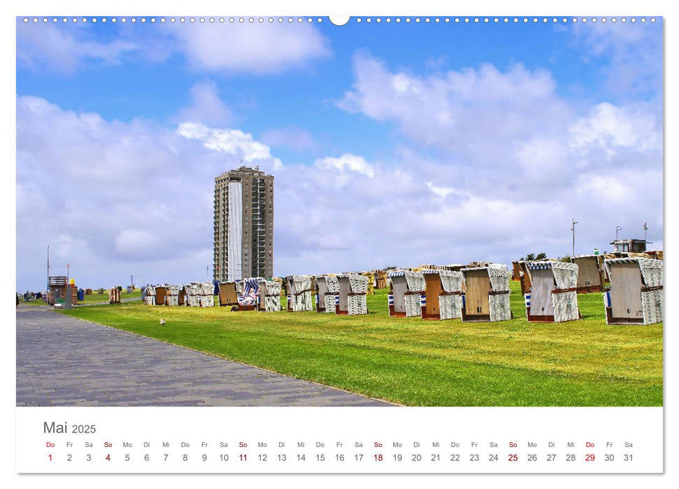 Mein Büsum - Das wunderschöne Nordseeheilbad in Schleswig-Holstein (CALVENDO Wandkalender 2025)