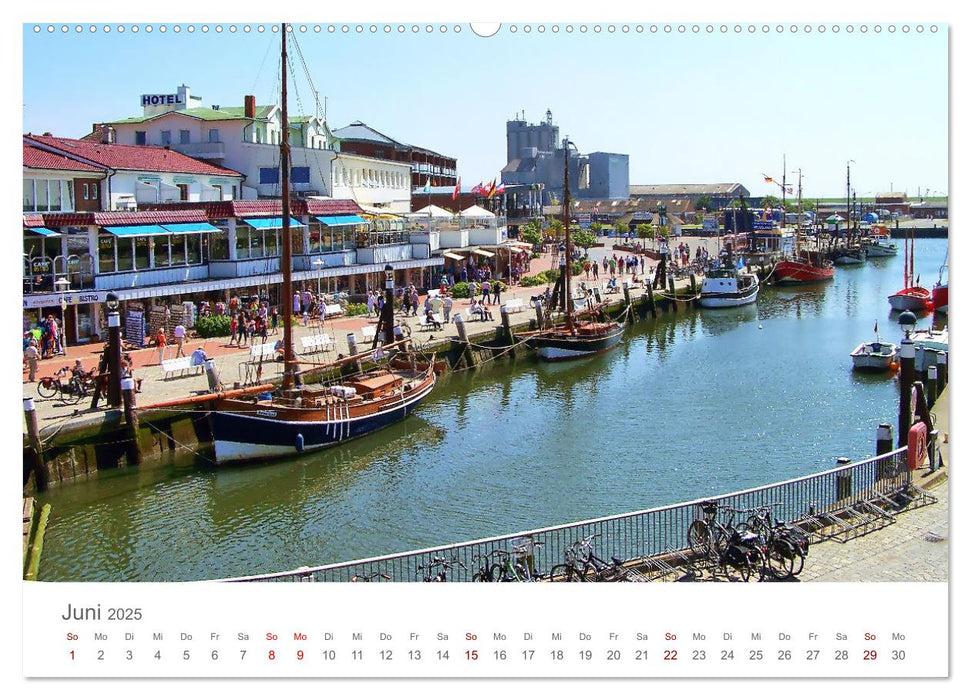 Mein Büsum - Das wunderschöne Nordseeheilbad in Schleswig-Holstein (CALVENDO Wandkalender 2025)