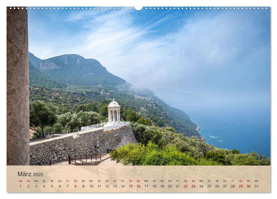 Mallorca - Perle des Mittelmeers (CALVENDO Wandkalender 2025)