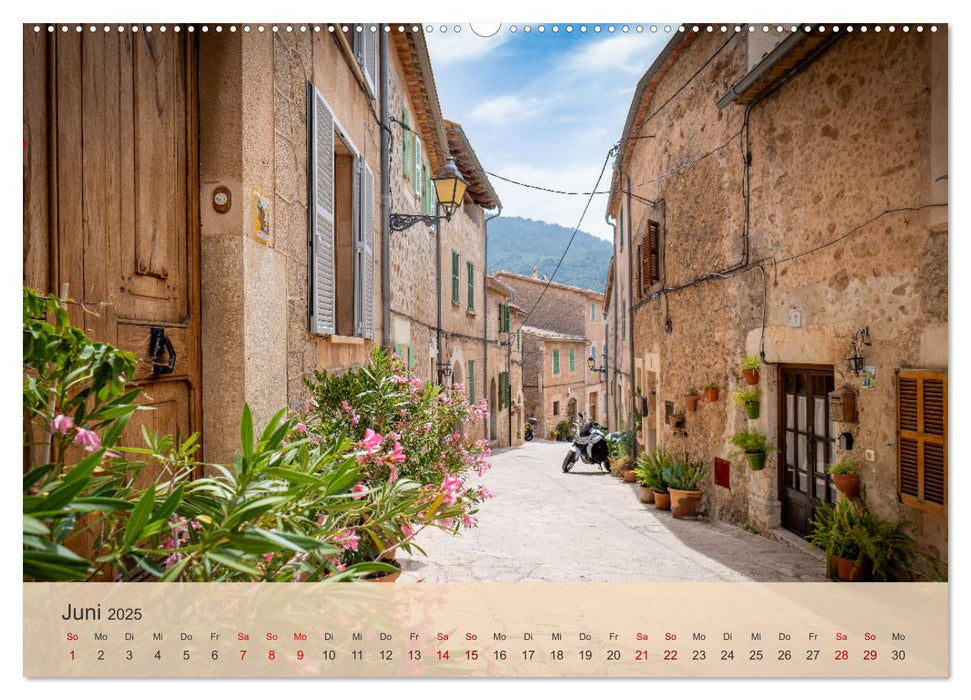 Mallorca - Perle des Mittelmeers (CALVENDO Wandkalender 2025)