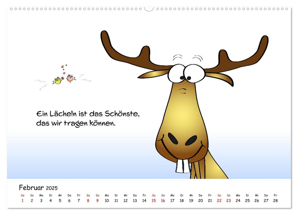 Rentierisches (CALVENDO Premium Wandkalender 2025)