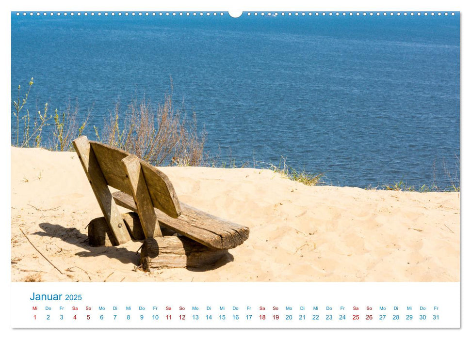 Streifzug auf Usedom (CALVENDO Premium Wandkalender 2025)