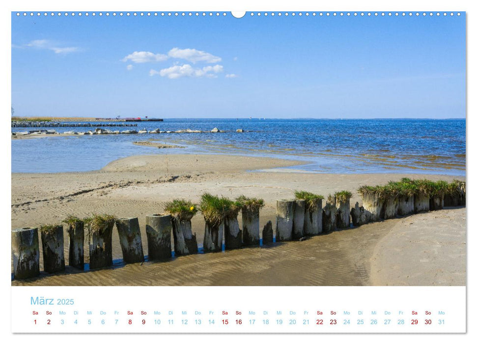 Unterwegs auf Usedom (CALVENDO Premium Wandkalender 2025)