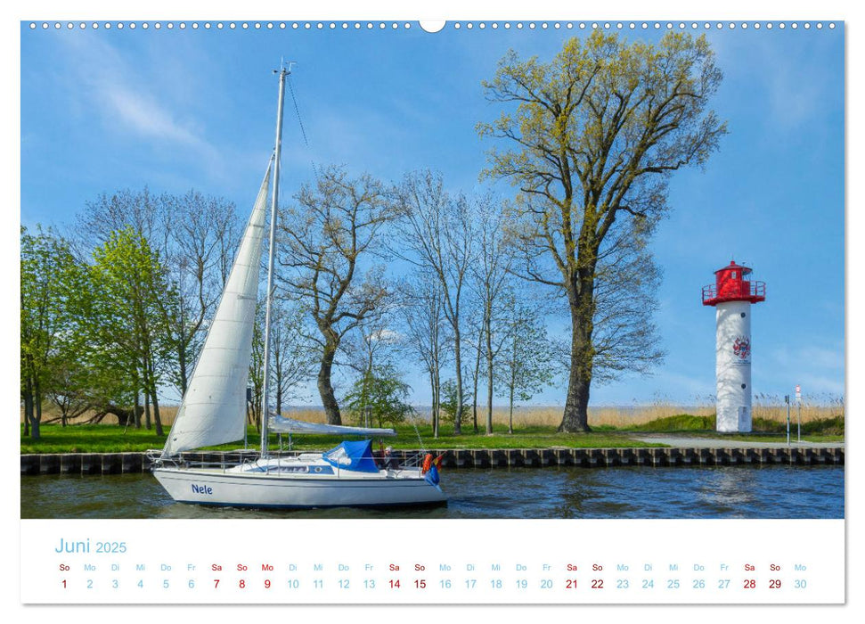 Unterwegs auf Usedom (CALVENDO Premium Wandkalender 2025)