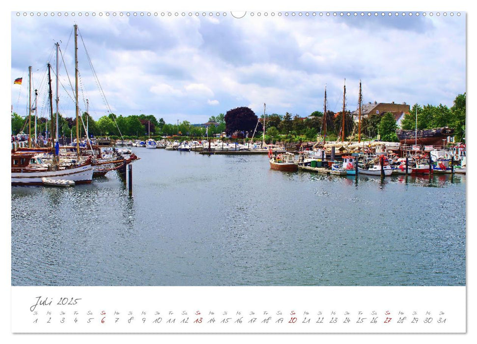 Seebäder an der Ostseeküste - Modäne Villen, bunte Strandkörbe, Ostseebrise, Sand und Meer (CALVENDO Premium Wandkalender 2025)