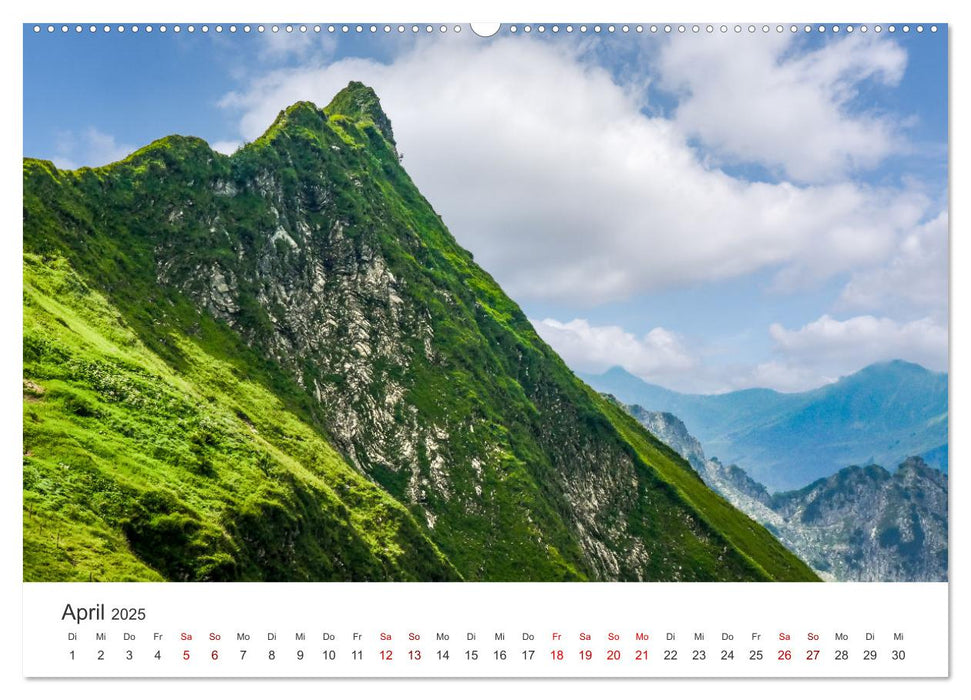 Oberstdorf - Bergparadies in den Alpen (CALVENDO Wandkalender 2025)