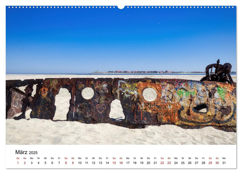 Norderney Paradies in der Nordsee (CALVENDO Wandkalender 2025)