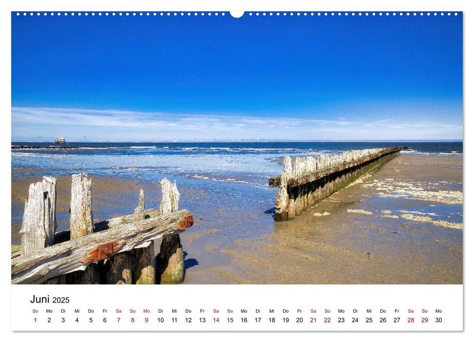 Norderney Paradies in der Nordsee (CALVENDO Wandkalender 2025)