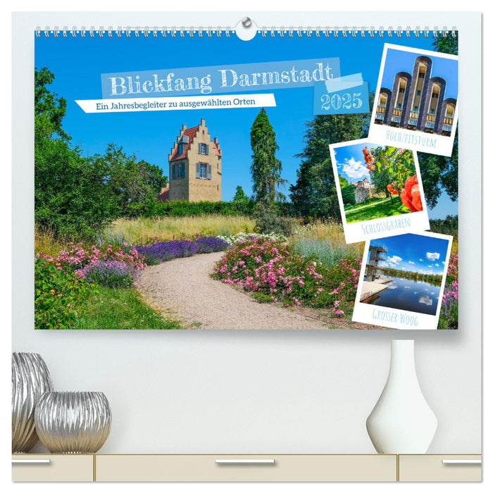 Blickfang Darmstadt! (CALVENDO Premium Wandkalender 2025)