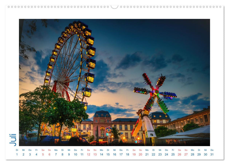 Blickfang Darmstadt! (CALVENDO Premium Wandkalender 2025)