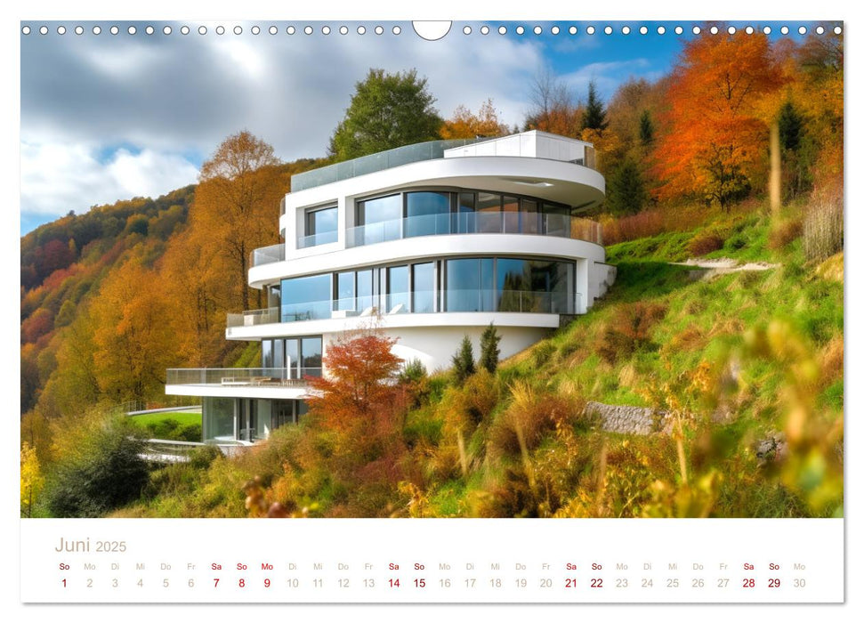 Häuser in den Bergen (CALVENDO Wandkalender 2025)