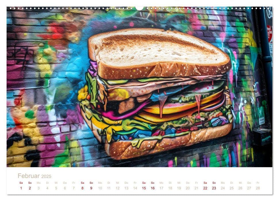 FAST FOOD STREET STYLE (CALVENDO Wandkalender 2025)