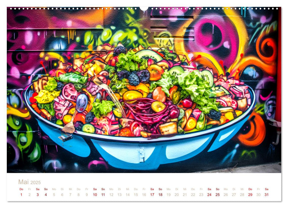 FAST FOOD STREET STYLE (CALVENDO Wandkalender 2025)