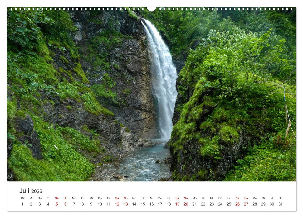 Oberstdorf - Bergparadies in den Alpen (CALVENDO Premium Wandkalender 2025)