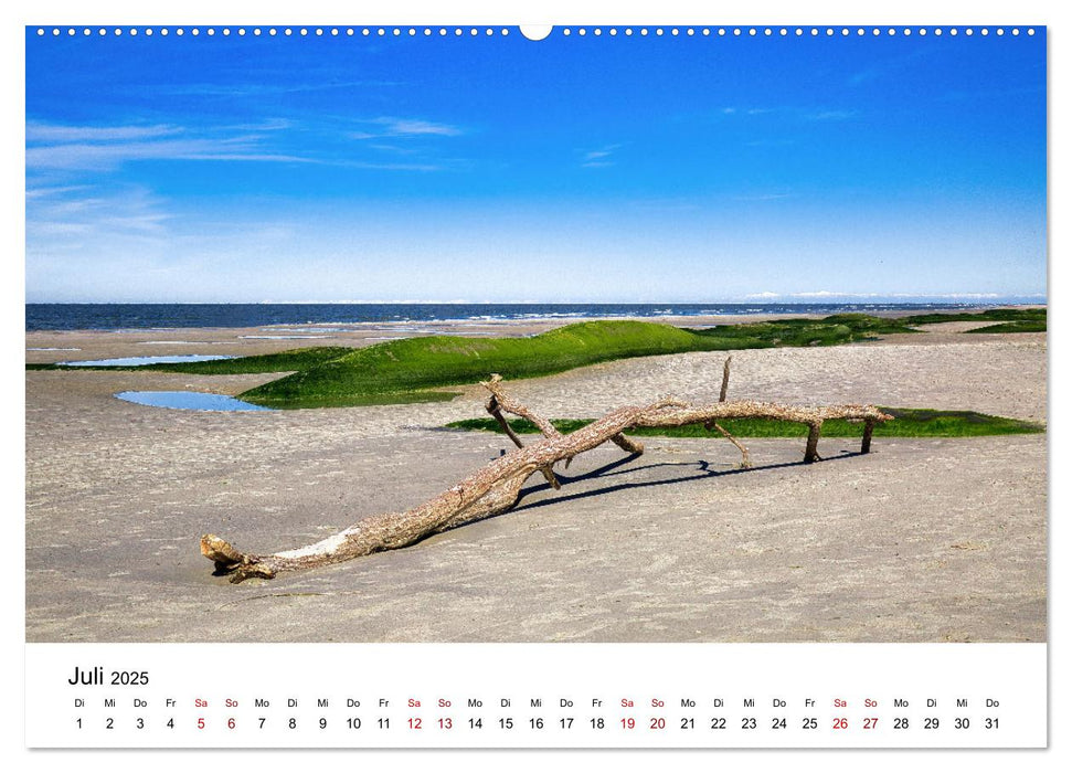 Norderney Paradies in der Nordsee (CALVENDO Premium Wandkalender 2025)