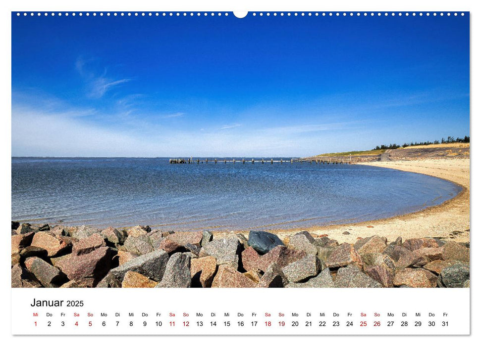 Föhr - Friesische Karibik (CALVENDO Premium Wandkalender 2025)