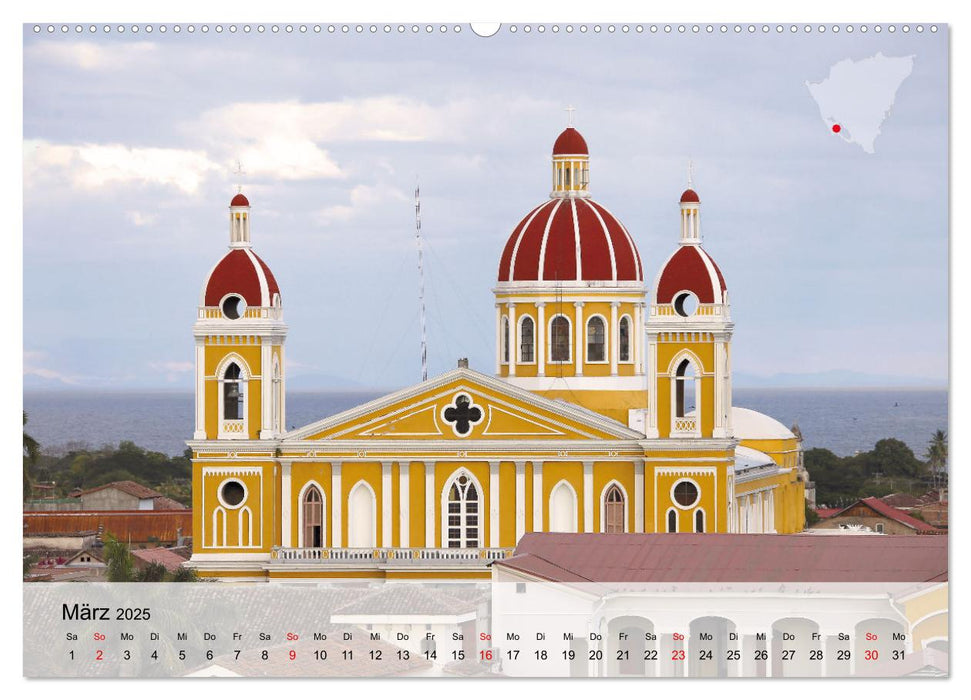 Costa Rica - Panama - Nicaragua (CALVENDO Wandkalender 2025)