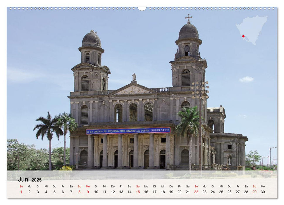 Costa Rica - Panama - Nicaragua (CALVENDO Wandkalender 2025)