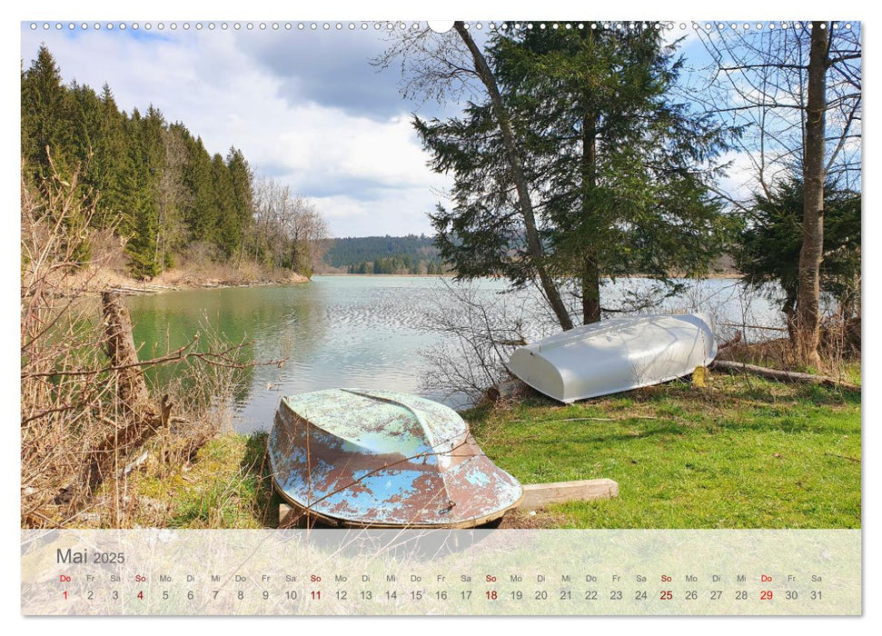 Mein Schongau - Historische Altstadt am Westufer des Lechs (CALVENDO Wandkalender 2025)