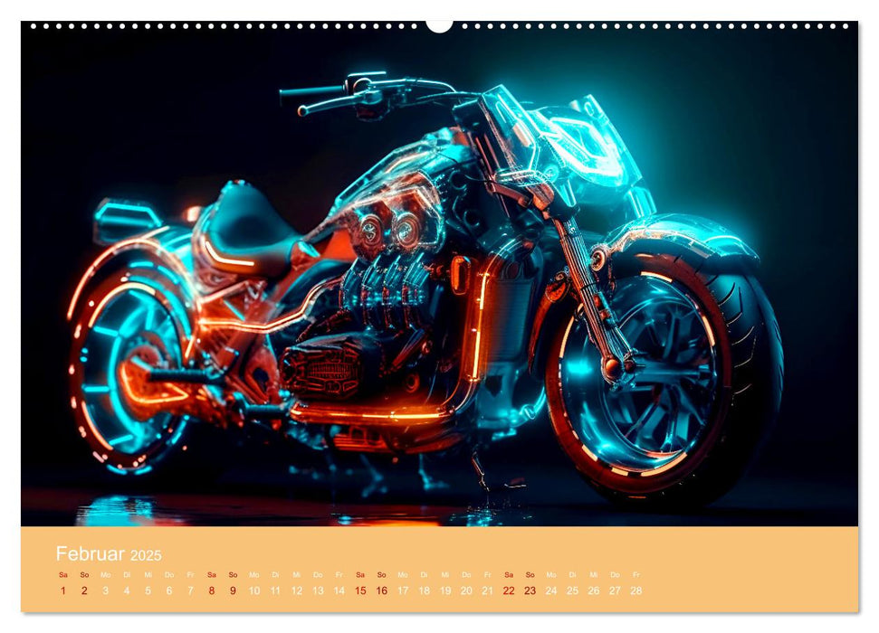 Motorrad Innovation (CALVENDO Wandkalender 2025)