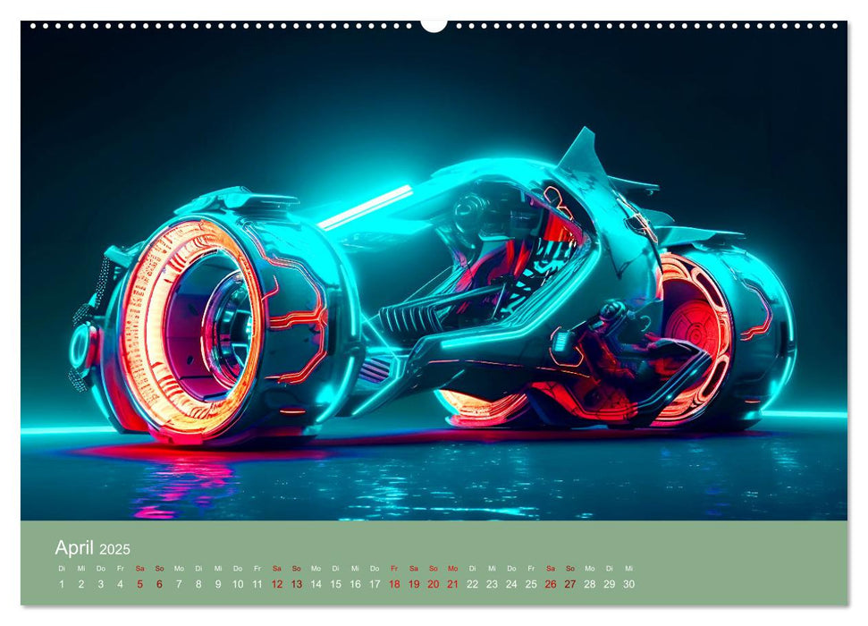 Motorrad Innovation (CALVENDO Wandkalender 2025)