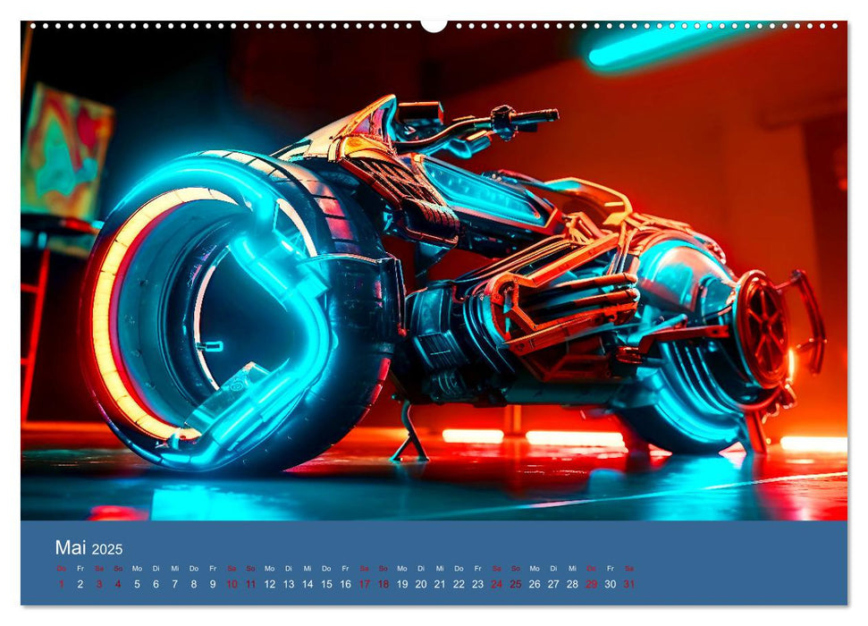 Motorrad Innovation (CALVENDO Wandkalender 2025)