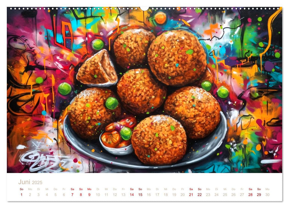 FAST FOOD STREET STYLE (CALVENDO Premium Wandkalender 2025)