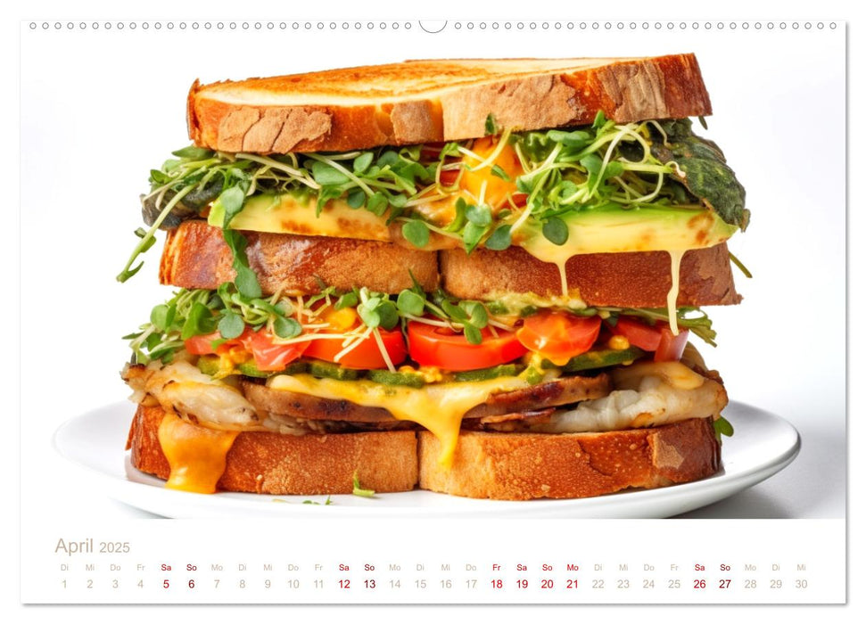 FAST FOOD (CALVENDO Premium Wandkalender 2025)