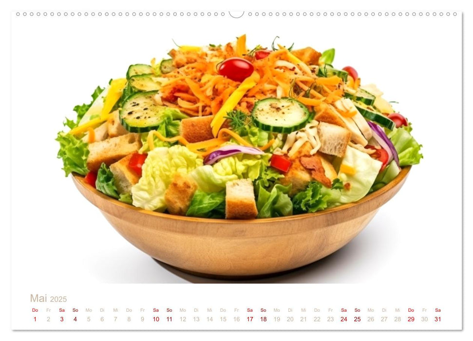 FAST FOOD (CALVENDO Premium Wandkalender 2025)