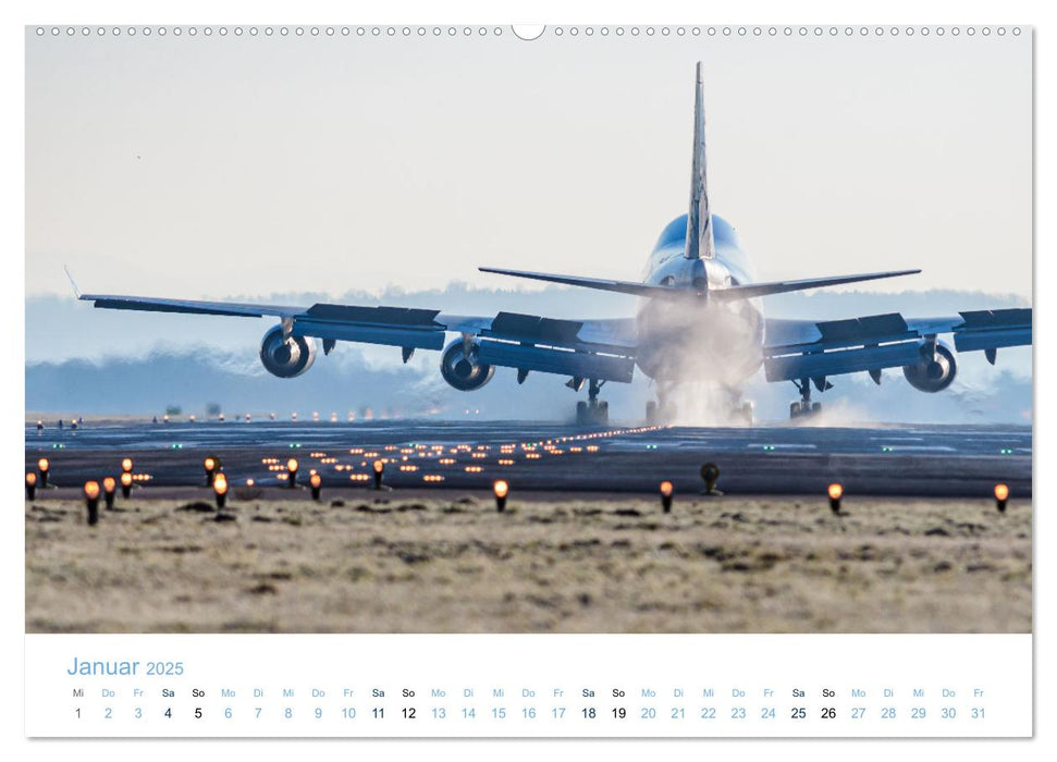 BOEING 747 - Königin der Lüfte (CALVENDO Premium Wandkalender 2025)