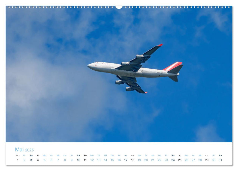 BOEING 747 - Königin der Lüfte (CALVENDO Premium Wandkalender 2025)