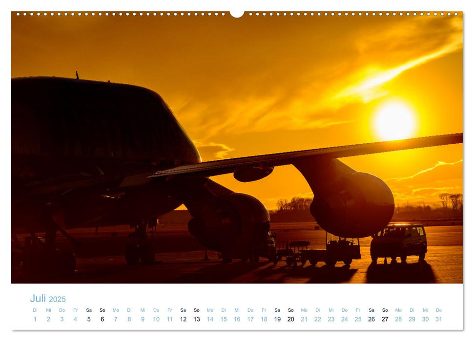 BOEING 747 - Königin der Lüfte (CALVENDO Premium Wandkalender 2025)