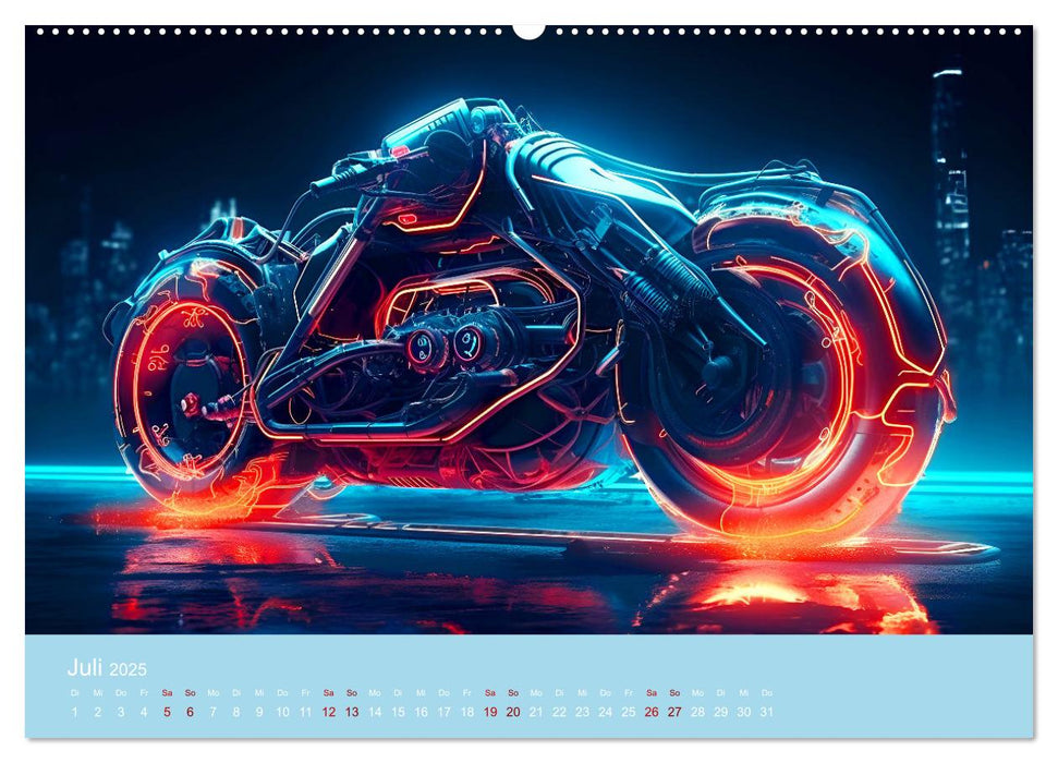 Motorrad Innovation (CALVENDO Premium Wandkalender 2025)