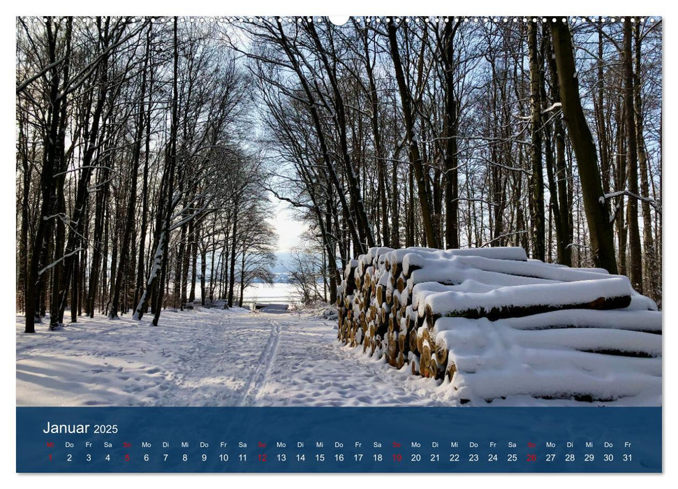 Rund um Hannover: Calenberger Land (CALVENDO Premium Wandkalender 2025)