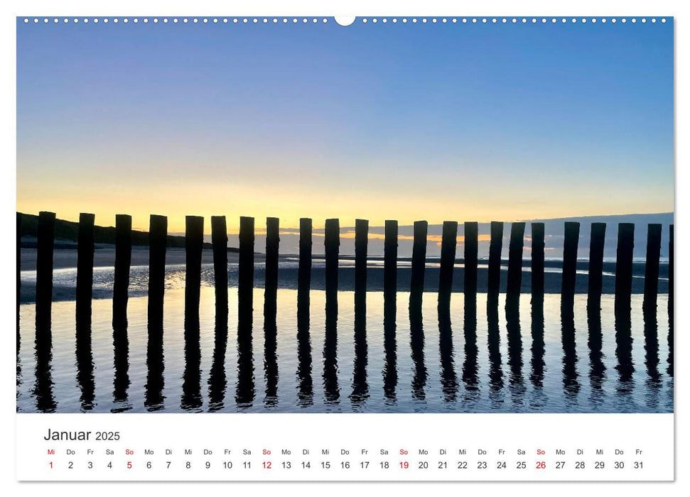 Wangerooge: Ganz nah (CALVENDO Premium Wandkalender 2025)