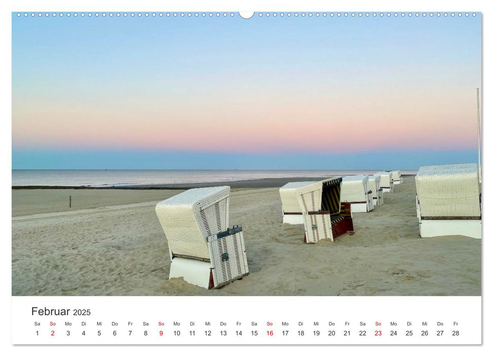 Wangerooge: Ganz nah (CALVENDO Premium Wandkalender 2025)