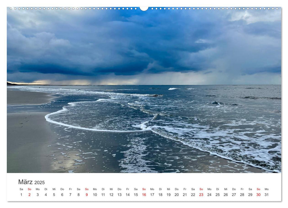 Wangerooge: Ganz nah (CALVENDO Premium Wandkalender 2025)