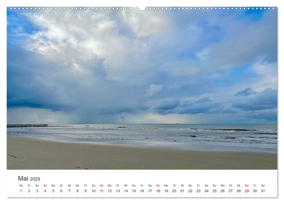 Wangerooge: Ganz nah (CALVENDO Premium Wandkalender 2025)