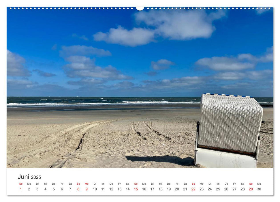 Wangerooge: Ganz nah (CALVENDO Premium Wandkalender 2025)