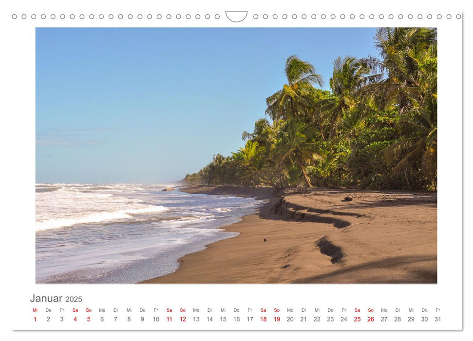 Costa Rica - unterwegs mit Julia Hahn (CALVENDO Wandkalender 2025)